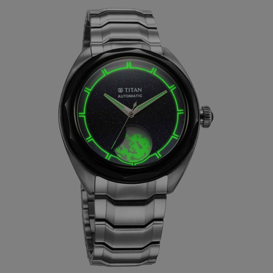 Titan Luna Aventurine Automatic - Stellar Edition
