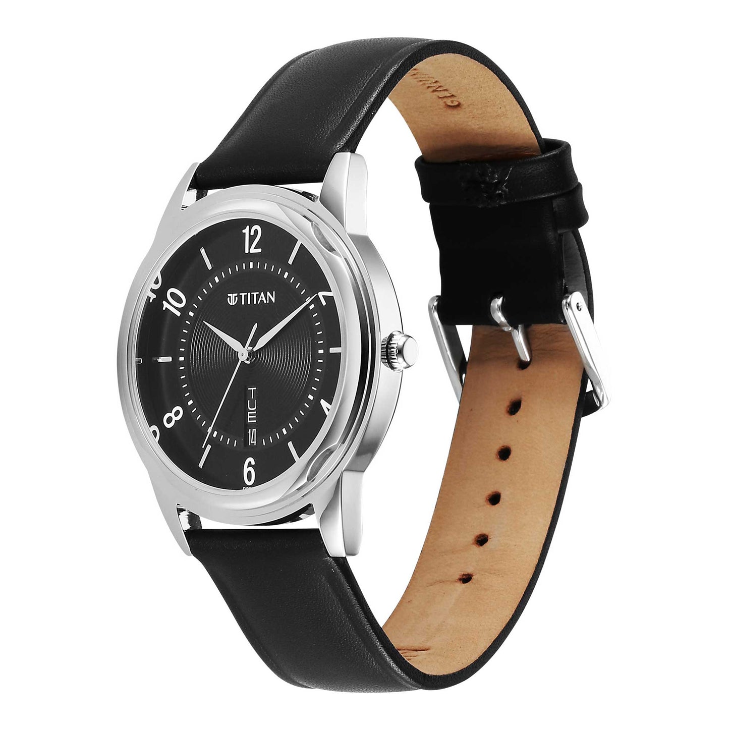 men's leather strap watches