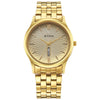 Titan Karishma Gents Upg Gold Round Dial Stainless Steel Strap Watch For Men