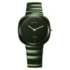 Titan Squircle Camo Quartz Analog Green Dial Ceramic Strap Watch For Unisex