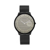 Titan Edge Slim Leather Strap Beige Dial Analog Watch for Men