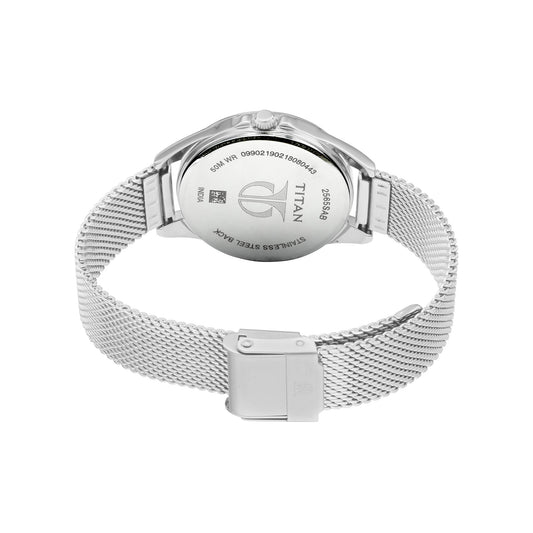 Titan Sparkle Blue Dial Analog Watch for Women