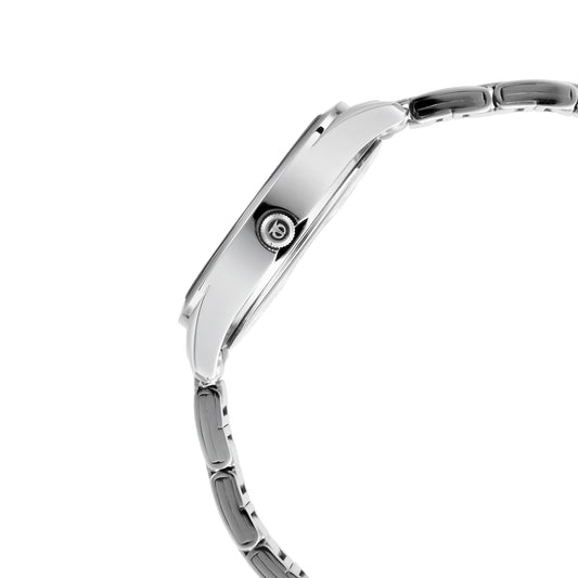 Titan Sparkle Anthracite Dial Analog with Date Stainless Steel Strap Watch for Women