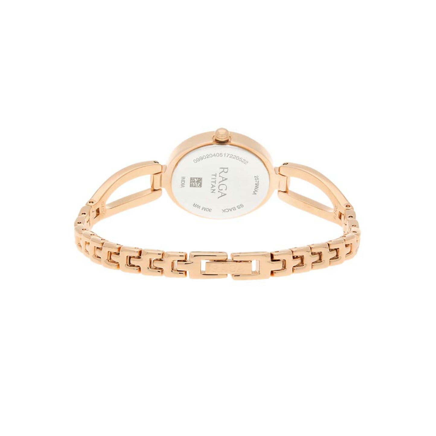 Titan Raga Viva Rose Gold Dial Women Watch With Metal Strap