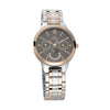Titan Women's Elegance Moonphase Two-Tone Anthracite Dial Watch