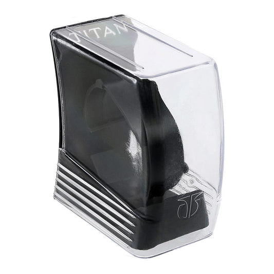 Titan Quartz Analog Champagne Round Dial Golden Stainless Steel Strap Watch For Women