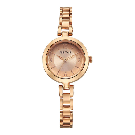 gold rose watch for women