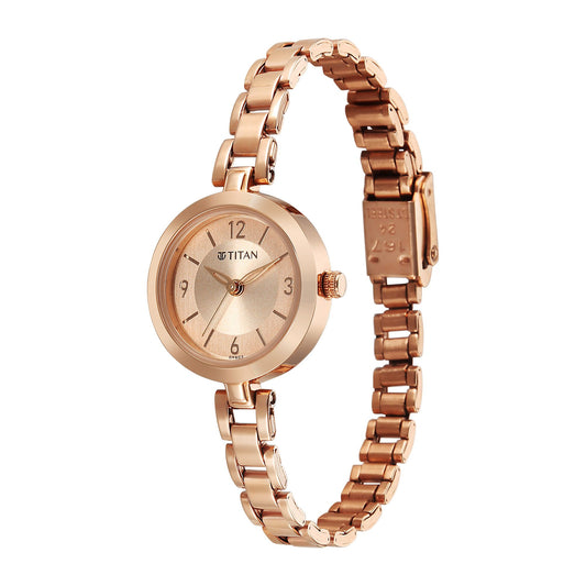 rose gold women's watch