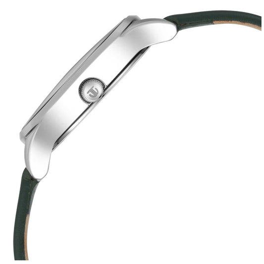 Titan Workwear Silver Dial Women Watch With Leather Strap