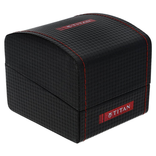 Titan Raga Quartz Analog Rose Gold Round Shaped Dial Rose Gold Metal Strap Watch For Women