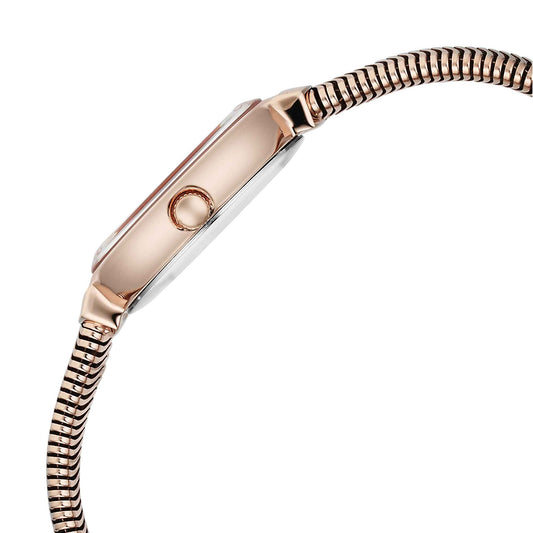 Titan Raga Viva Glam Stainless Steel Rose Gold Round