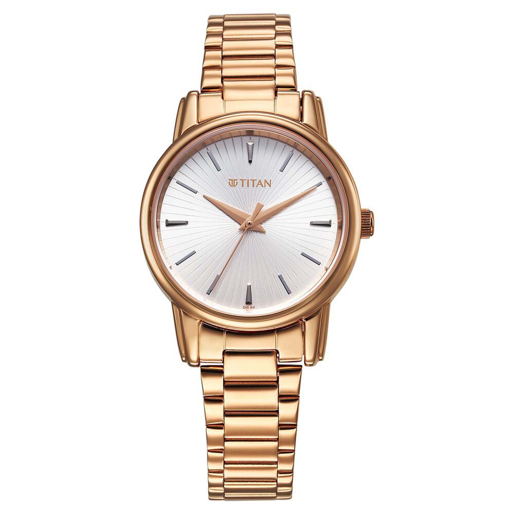 gold rose watch for women