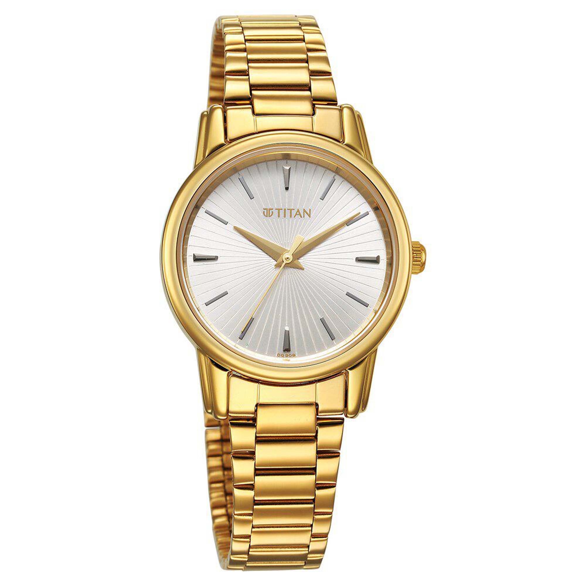 gold wrist watch for ladies