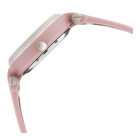 Fastrack Trendies Quartz Analog Pink Dial Silicone Strap Watch for Girls