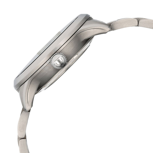 Titan Metal Mechanicals Anthracite Dial Analog Titanium Strap watch for Men