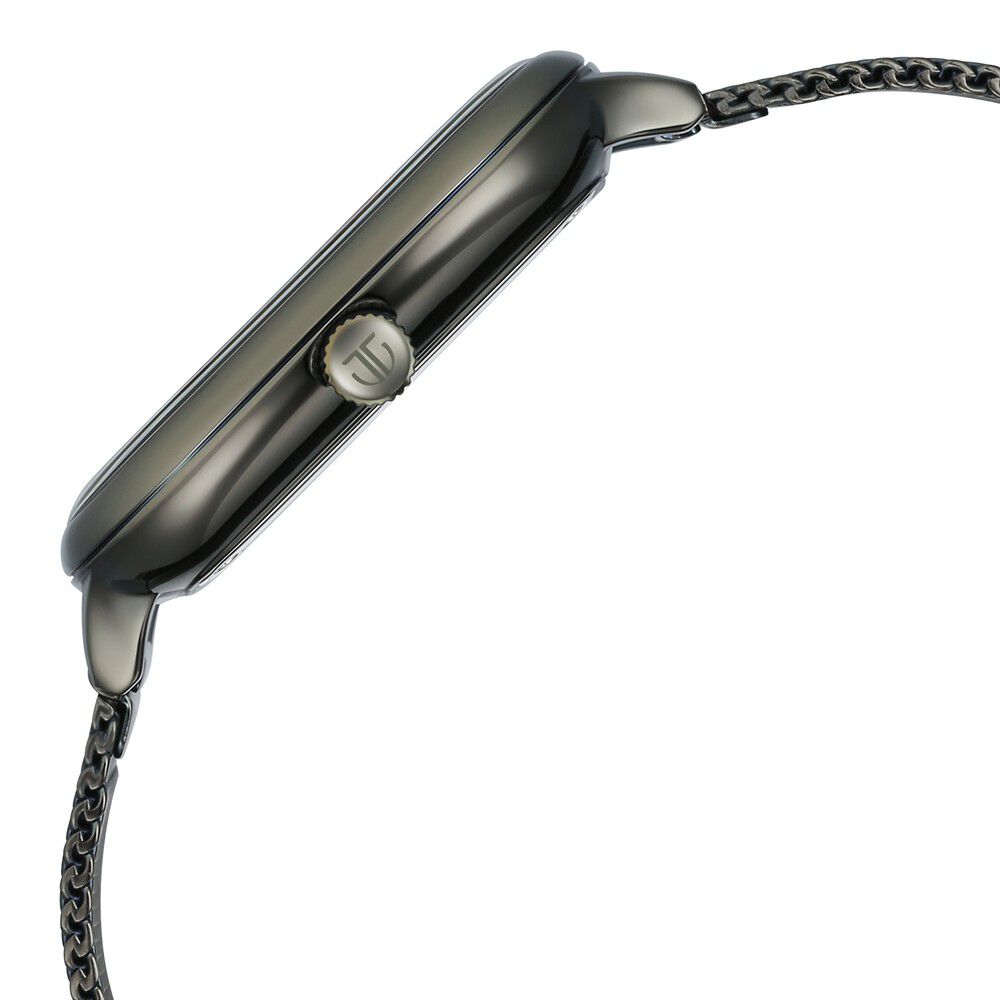 Titan Avant Garde Quartz Multifunction Brown Dial With Green Color Stainless Steel Strap Watch For Men