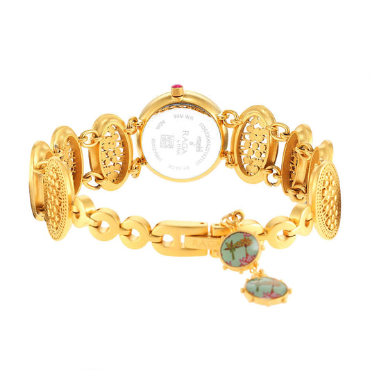 Titan Raga X Masaba Silver Dial Analog Steel and Metal Strap Watch for Women