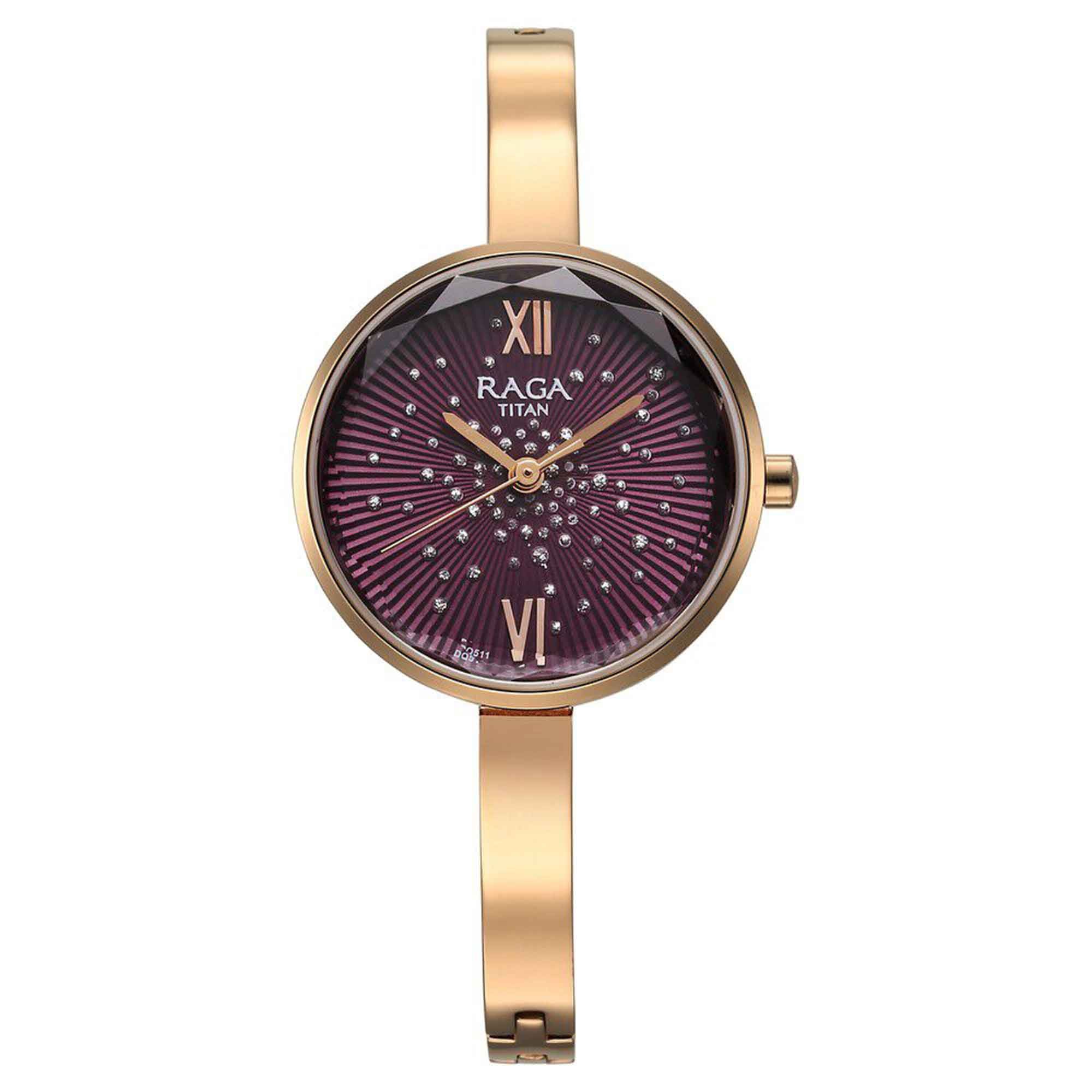 purple dial watches for women