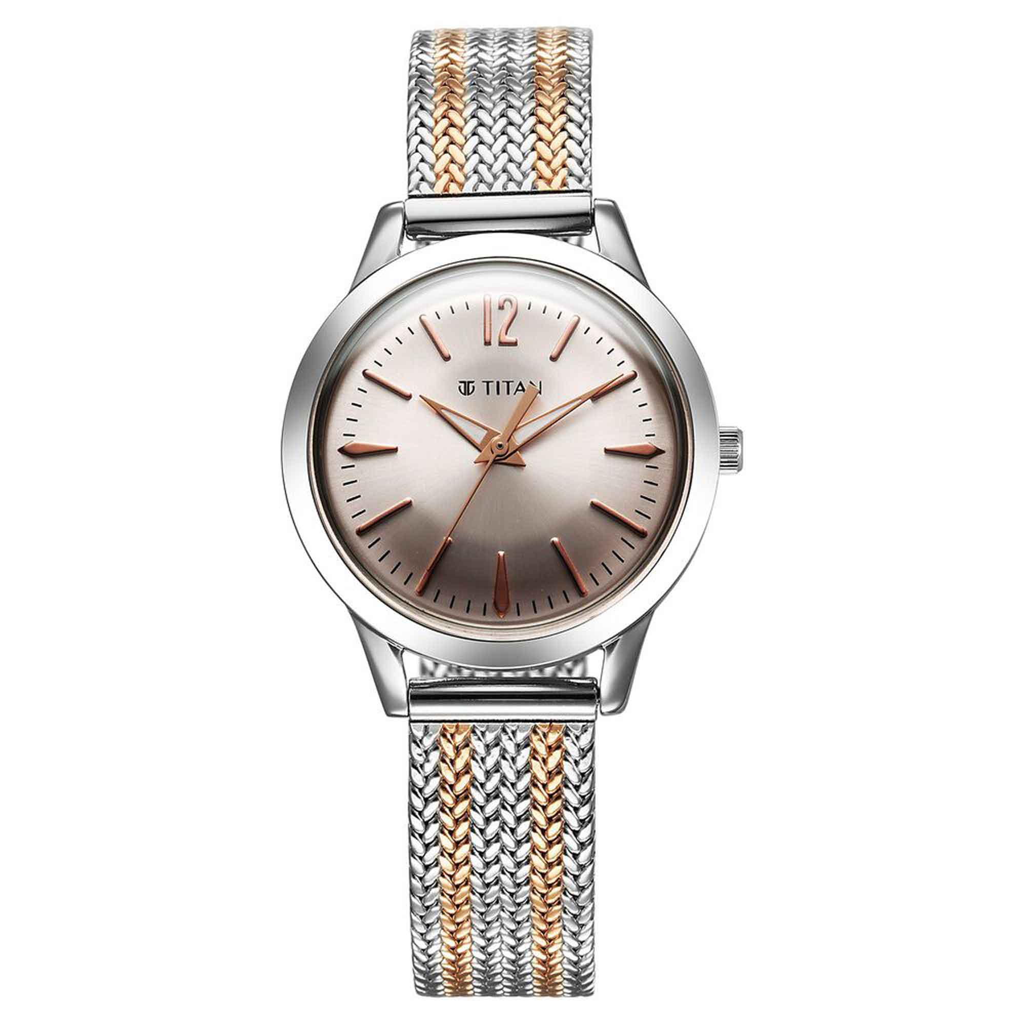 gold and silver watch women