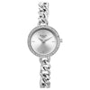 Titan Raga Showstopper Quartz Analog Silver Dial Metal Strap Watch for Women 95288SM01