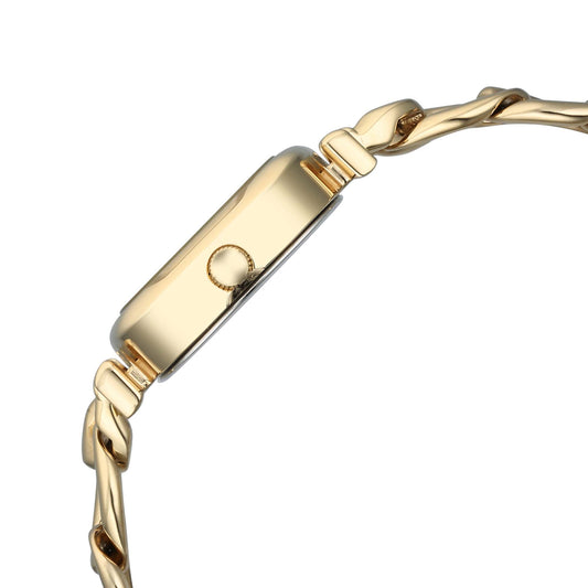 Titan Raga Showstopper Quartz Analog Maroon Dial Metal Strap Watch For Women