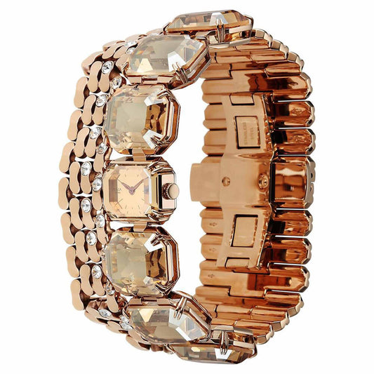 Titan Raga Cocktails Quartz Analog Rose Gold Dial Stainless Steel Strap Watch For Women