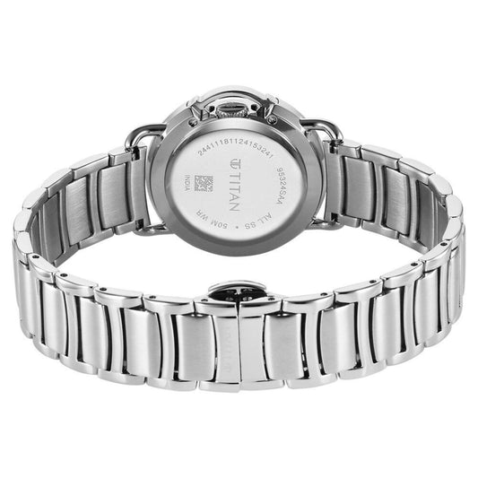 silver female watches