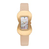 Titan Raga Glimmers Pink MOP Shaped Dial Leather Strap Watch For Women