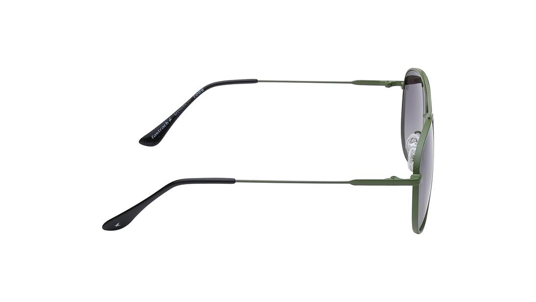Green Aviator Rimmed Sunglasses From Fastrack