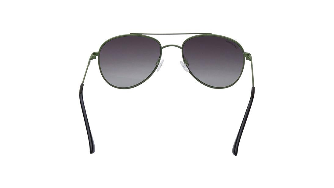 Green Aviator Rimmed Sunglasses From Fastrack