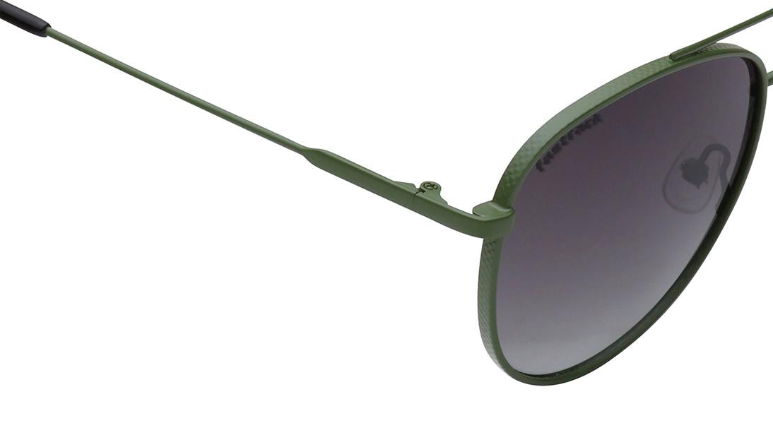 Green Aviator Rimmed Sunglasses From Fastrack