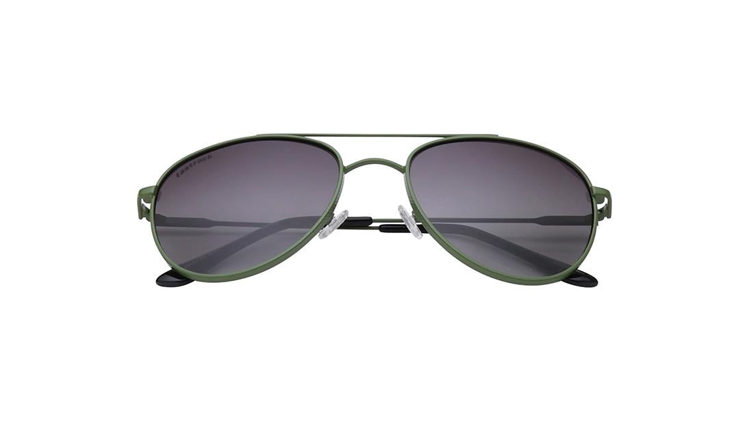 Green Aviator Rimmed Sunglasses From Fastrack