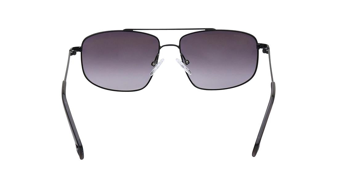 Black Rectangle Rimmed Sunglasses(M262BK1V)