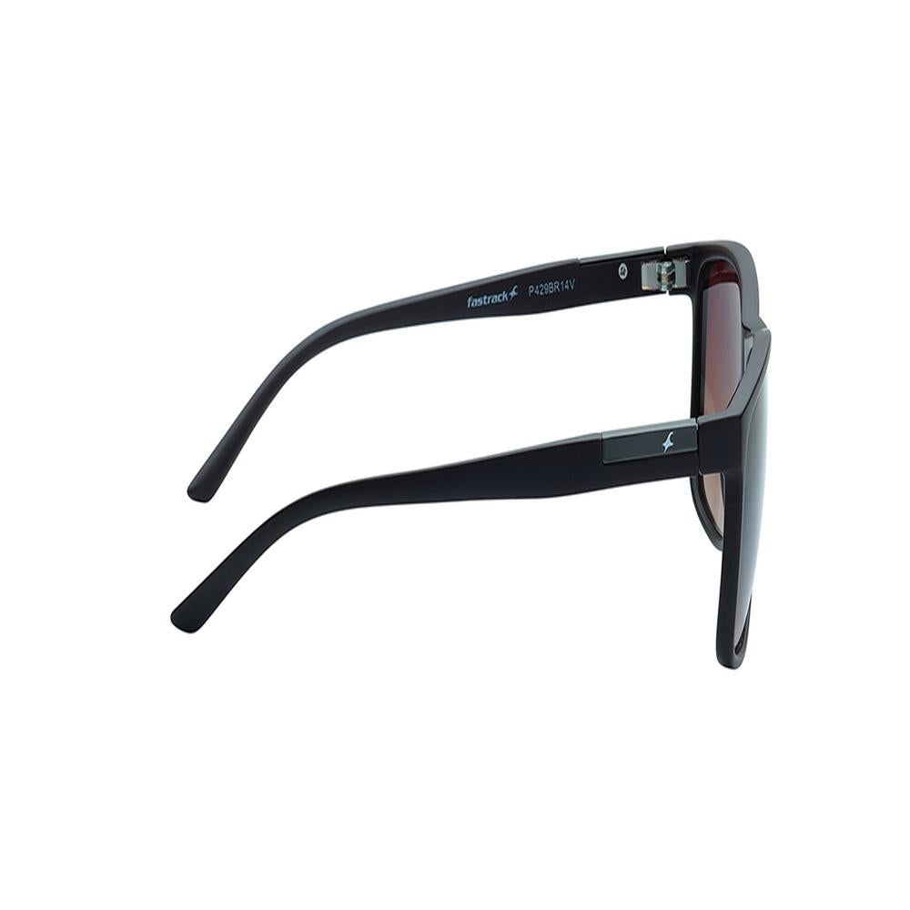 Brown Square Rimmed Sunglasses From Fastrack (P429BR14V)