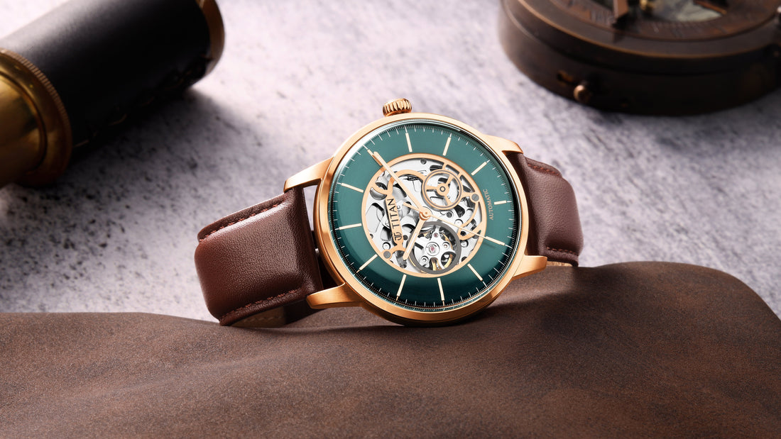 Titan Automatic Skeletal Watch 