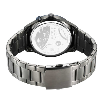 Titan Stellar Blue Dial Multifunctional Analog Watch