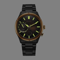 Titan Stellar Brown Dial Multifunctional Analog Watch