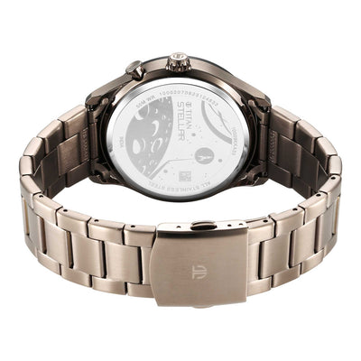 Titan Stellar Brown Dial Multifunctional Analog Watch