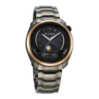 Titan Stellar Analog with Sun Moon Dial Multifunctional Watch