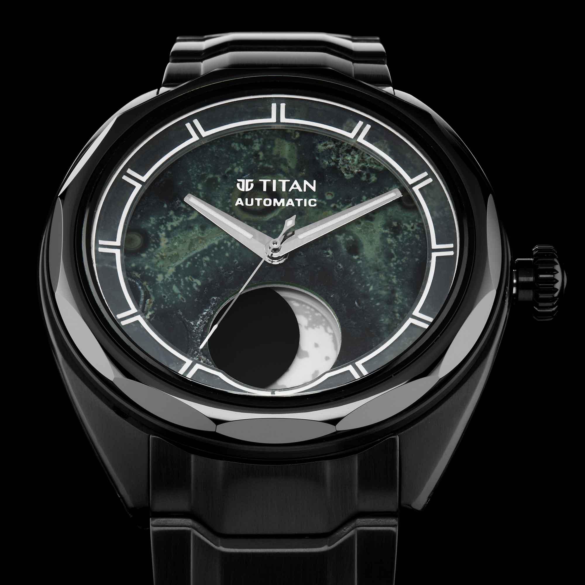 Titan Stellar Luna Kambaba Jasper Automatic Watch