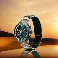 Titan Stellar Green Dial Multifunctional Analog Watch