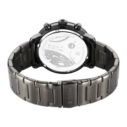 Titan Stellar Green Dial Multifunctional Analog Watch