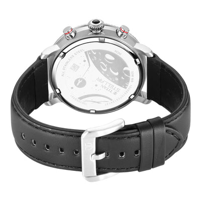 Titan Stellar Black Dial Multifunctional Analog Watch