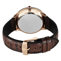 Titan Stellar Luna Sun Moon Disc Brown Dial Watch