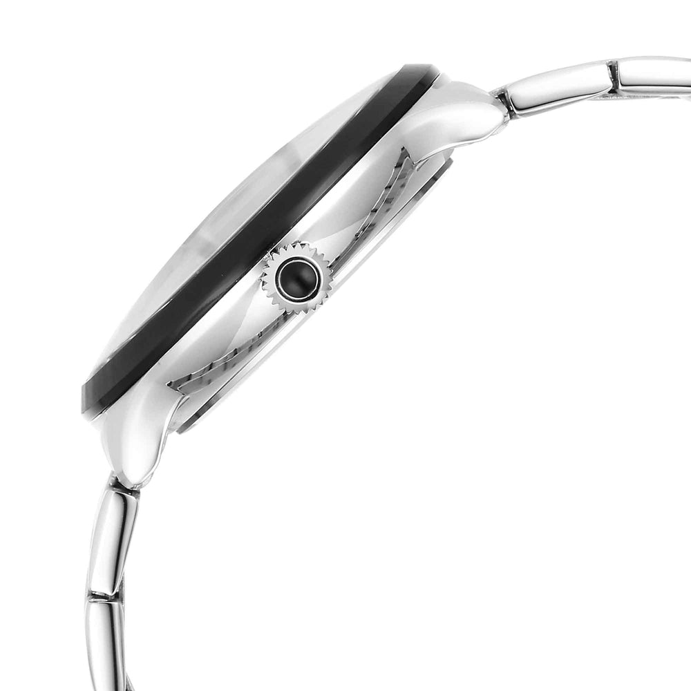 Titan Stellar Luna Sun Moon Disc Grey Dial Watch