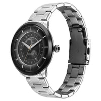 Titan Stellar Luna Sun Moon Disc Grey Dial Watch