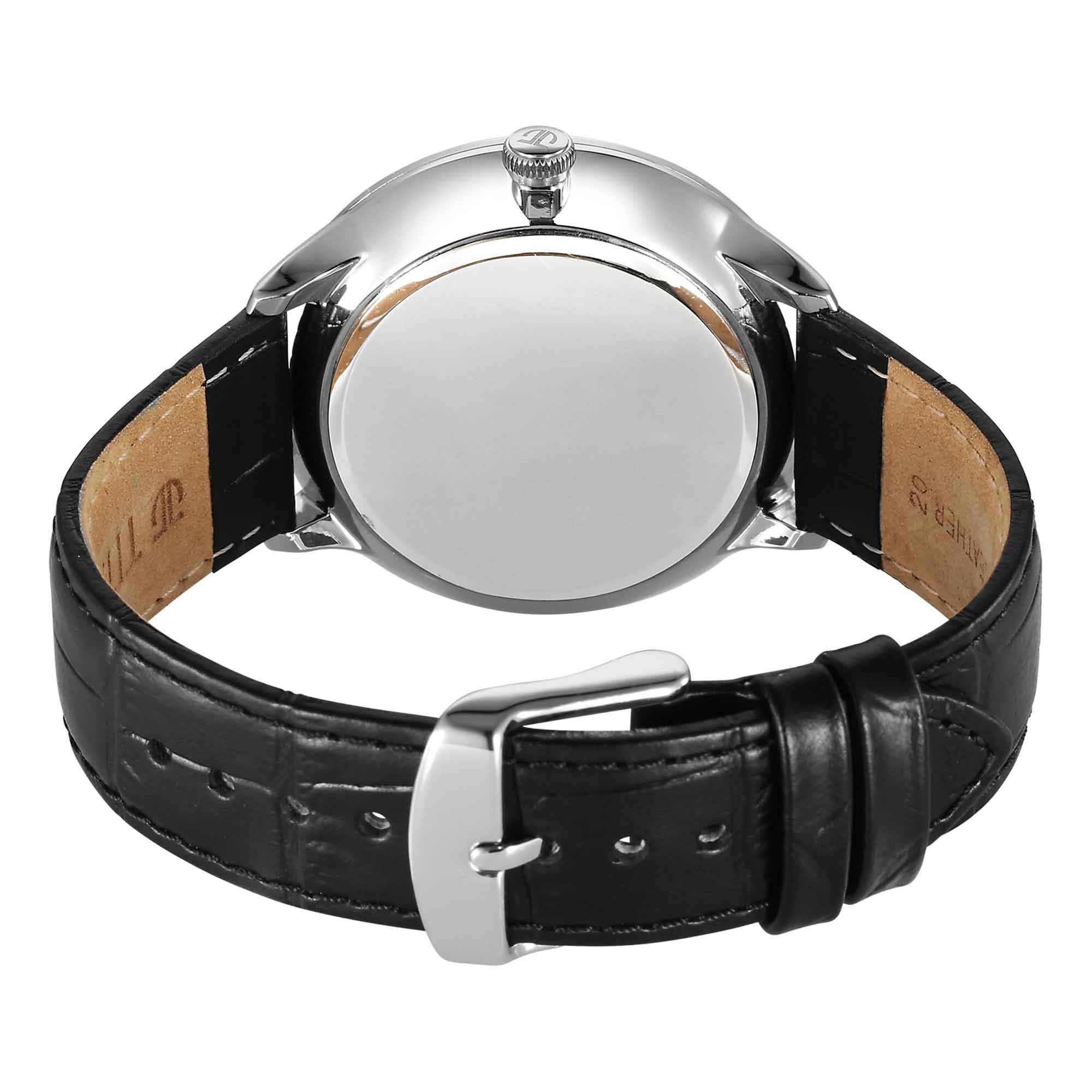Titan Stellar Caelum Sun Moon Blue Sub-Dial Watch