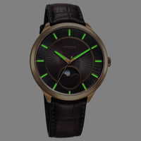 Titan Stellar Caelum Sun Moon Purple Sub-Dial Watch