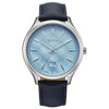 Titan Palette Of Time Quartz Blue Dial Silver Strap Watch For Gents