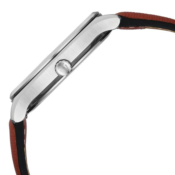Titan Classique Rust Orange Dial Interchangeable Straps Analog with Date Watch for Men